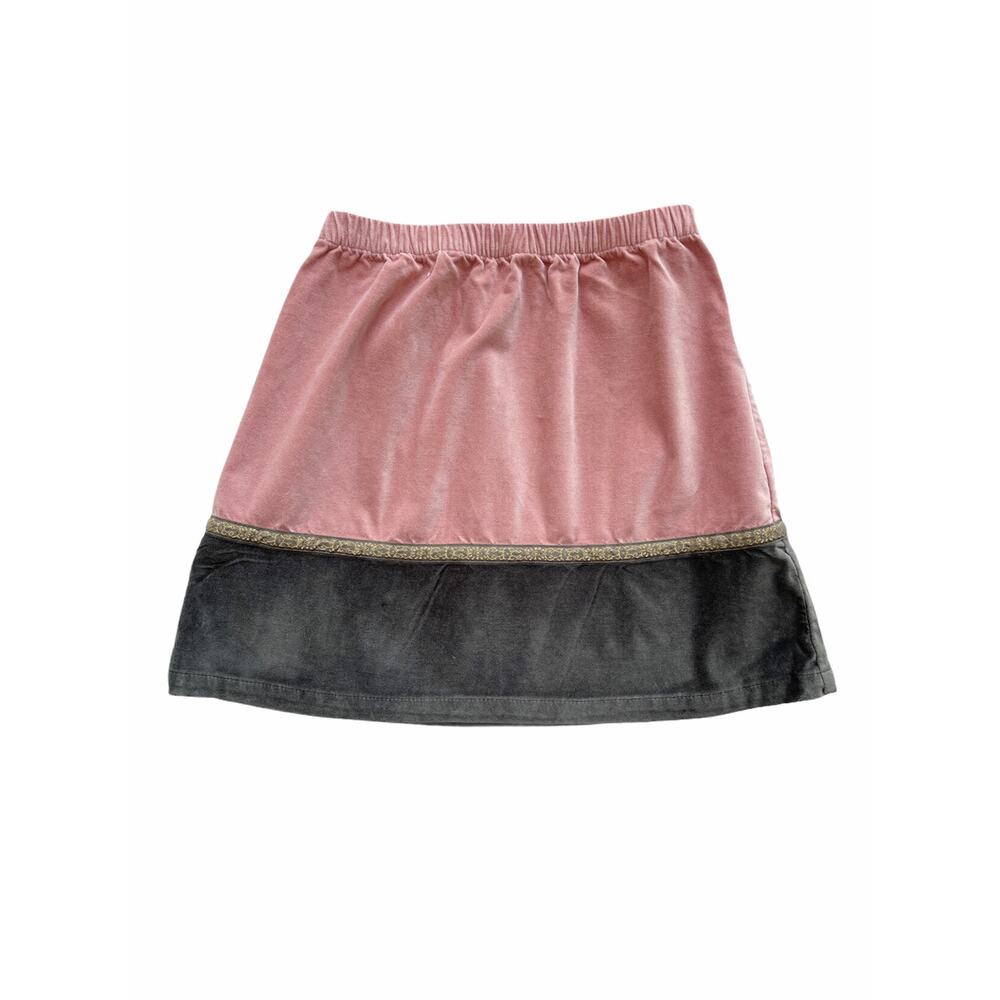 Hanna Andersson Velvet Bell Skirt Size 6-7